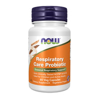 Thumbnail for NOW Foods Supplements, Respiratory Care Probiotic, with Clinically Tested NCFM® & BI-04, 60 Veg Capsules