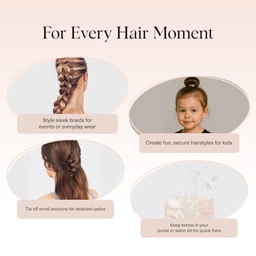 Image 8 of Kitsch Hair Ties No Damage for Kids, Teens and Women