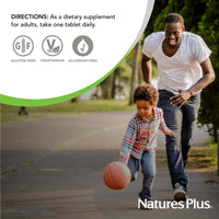 Thumbnail for NaturesPlus Vitamin D3, Extended Release - 90 Vegan Tablets - 5000 IU + 25 mg Trans-Resveratrol - Heart & Bone Health, Immune System Support, Anti-Aging - Gluten Free - 90 Servings