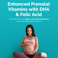 Thumbnail for Conceive Plus Prenatal Vitamins for Women Supplement - Multivitamin With Folic Acid for Pregnancy Vegan, Choline, Iron - Pre Natal Vitamins DHA, Non GMO - Maternity Vitamin for Brain & Eye 60 Capsules