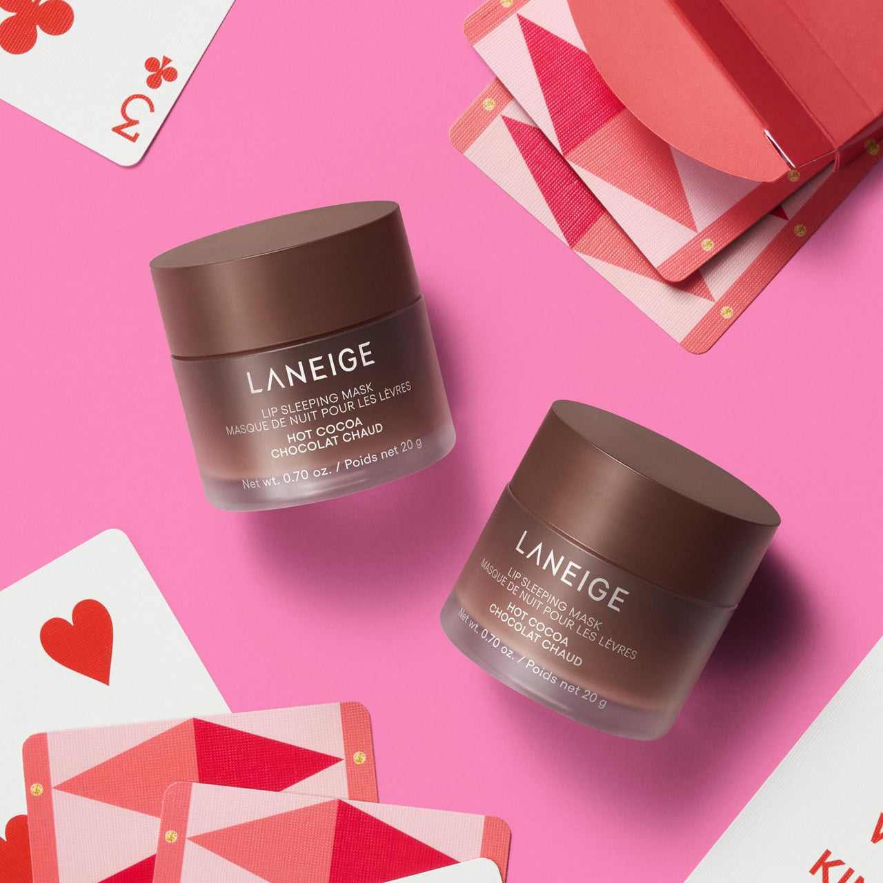 LANEIGE Lip Sleeping Mask, Hot Cocoa: Nourishing Overnight Lip Treatment with Vitamin C, Shea & Murumuru Butter for Hydrating Dry, Flaky Lips