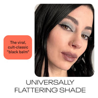 Thumbnail for MOB Beauty Hydrating Shine Lip Balm M138 Sheer Black – Tinted Lip Balm Stick with Jojoba & Sunflower Oils, Clean Vegan Organic Lip Care for Nourished, Glossy Lips