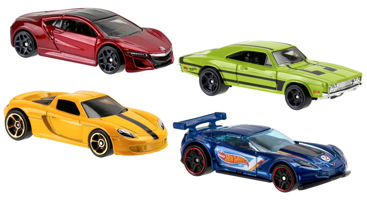 Hot Wheels Toy Cars or Trucks, Set of 72 Individually Packaged 1:64 Scale Cars, Rescue Vehicles or Trucks (Styles May Vary; May Include Duplicates)