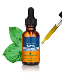 Thumbnail for Herb Pharm Organic Kava Root Liquid Extract â€“ Vegan, Non-GMO & Gluten-Free Tincture for Stress Relief & Relaxation, 1-Oz, Up to ~3 Week Supply, 1 oz*