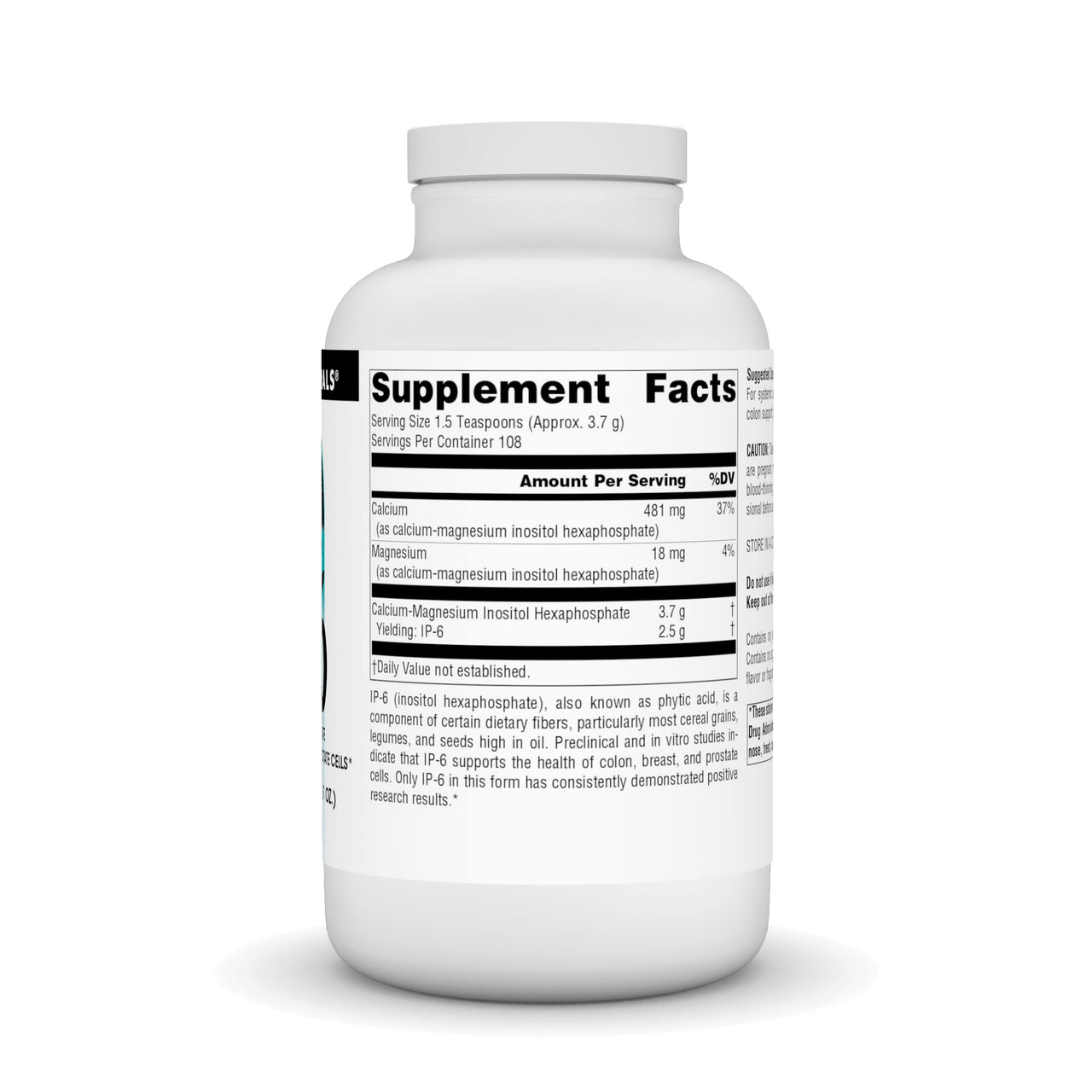 Source Naturals IP-6 Powder 2500 mg-400 g