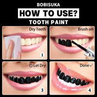 Thumbnail for BOBISUKA Black Tooth Paint, Professional Black Out Teeth Makeup Solution - Safe, Quick Dry & Realistic, Perfect for Cosplay, Halloween Makeup, Theater, and Special Effects (5 ml)