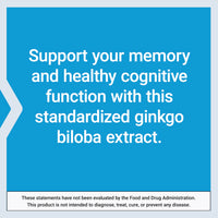 Thumbnail for Life Extension Ginkgo Biloba Certified Extract™, 120 mg, Helps Maintain Memory & cognition, Gluten-Free, Non-GMO, Vegetarian, 365 Capsules