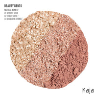 Thumbnail for Kaja Beauty Bento Collection - Bouncy Eyeshadow Trio | 16 Peach Madeline | Nude Peach Tone | Vegan, Cruelty free