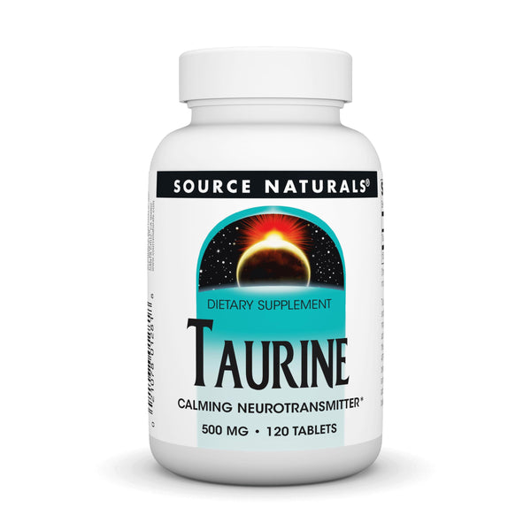 Source Naturals Taurine Calming Neurotransmitter* 500 mg Tabs, 120 ct