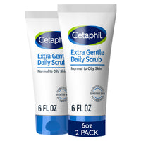 Thumbnail for Cetaphil Exfoliating Face Wash, Extra Gentle Daily Face Scrub, Gently Exfoliates & Cleanses, For All Skin Types, Non-Irritating & Hypoallergenic, Suitable For Sensitive Skin, 6 Fl Oz, Pack of 2