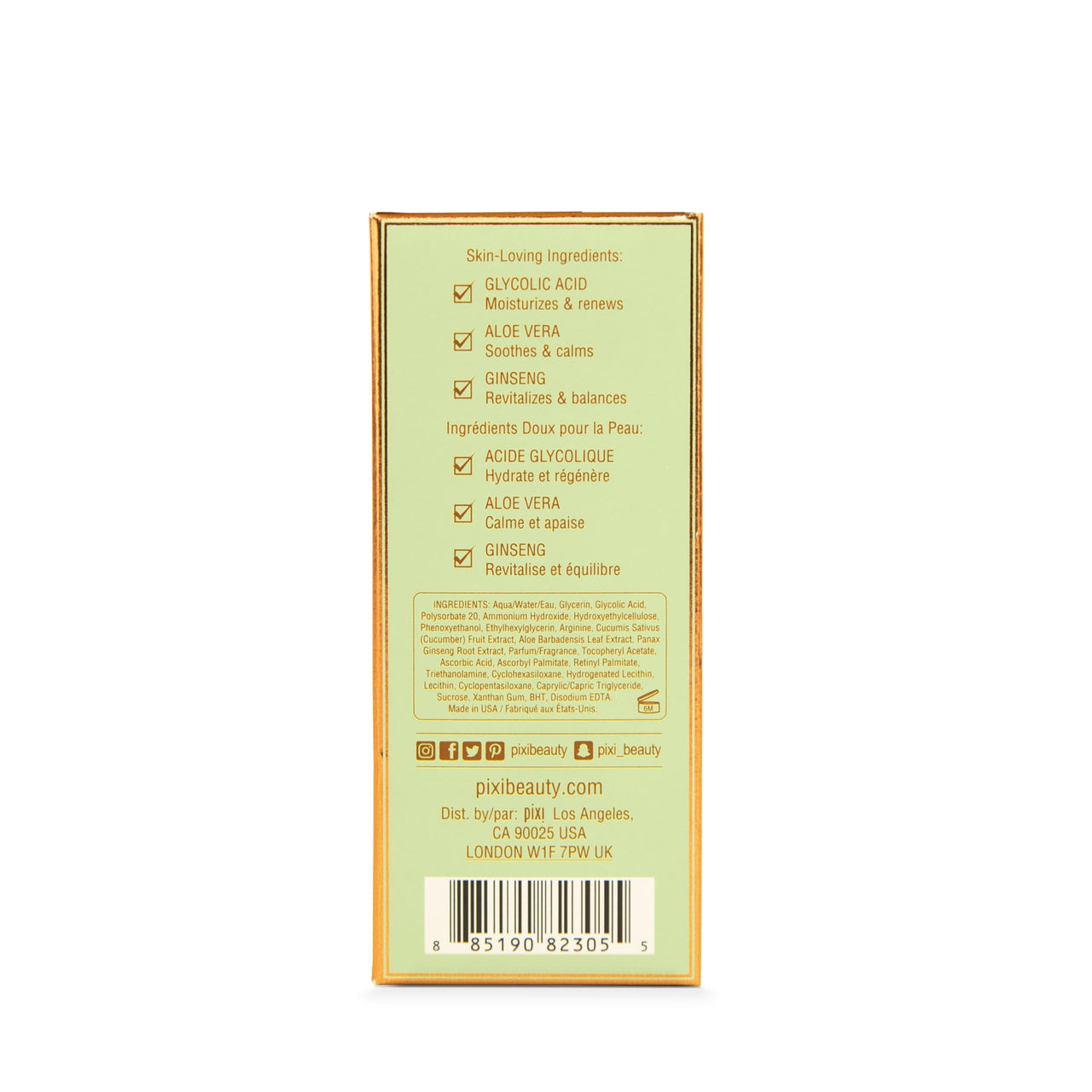 Pixi Beauty Glow Tonic Serum | Lightweight Facial Serum | Exfoliating Glycolic Acid Purifies Skin And Enhances Your Natural Glow | 30 ml / 1.01 fl oz
