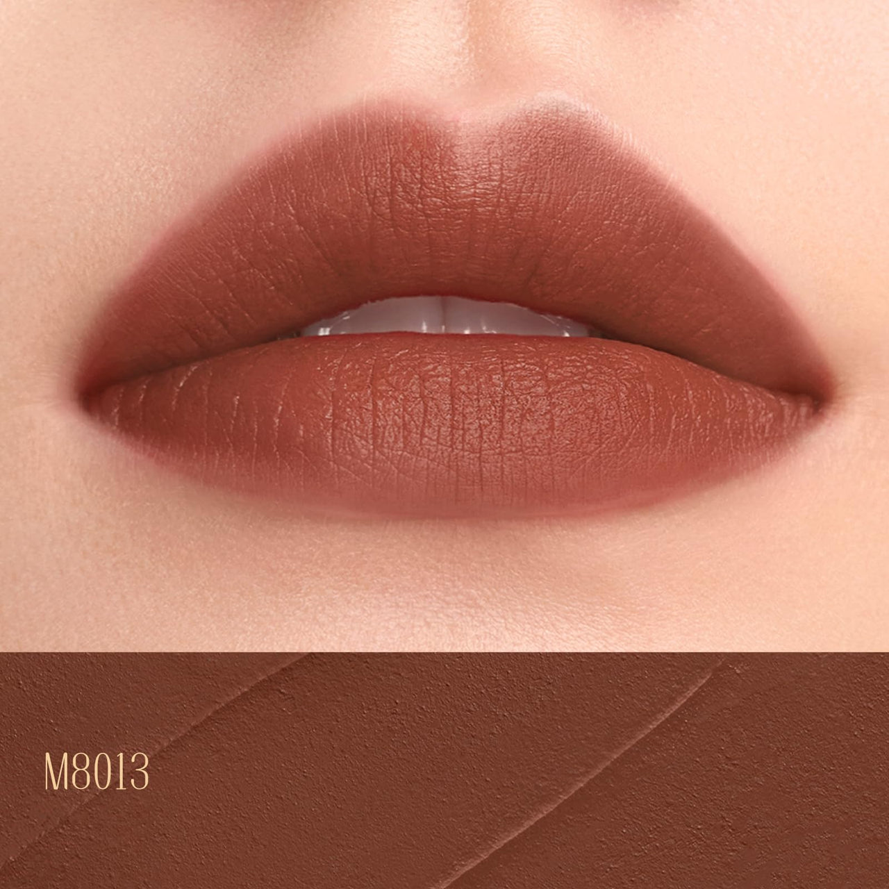 FLORASIS Blooming Rouge Love Lock Lipstick Long-Lasting Sculpting Lipstick Misty Matte Finish Lightweight Nourishing for Everyday Use (M8013 Sunset Embrace)