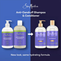 Thumbnail for SheaMoisture Anti-Dandruff Shampoo & Conditioner – Apple Cider Vinegar, Shea Butter, 3% Salicylic Acid for Itchy Scalp Relief, 13 Oz Ea