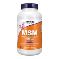 Thumbnail for NOW Supplements, MSM (Methylsulfonylmethane) 1,000 mg, Joint Health*, 240 Veg Capsules