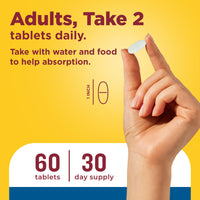 Thumbnail for Nature Made Extra Strength Dosage Magnesium Citrate Tablets, High Absorption Magnesium Citrate 400mg Per Serving, Bone and Muscle Support, 60 Tablets, 30 Day Supply