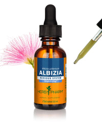 Thumbnail for Herb Pharm Albizia Liquid Extract for Calm Mind & Nervous System Support, Vegan Albizia Bark Tincture, Herbal Support for Emotional Wellness, Non-GMO, Gluten-Free, Up to ~3 Week Supply, 1 oz*