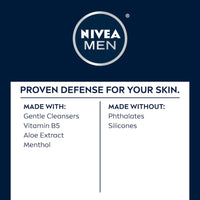 Thumbnail for NIVEA MEN Maximum Hydration Moisturizing Face Wash with Aloe Vera, 5 Fl Oz Tube