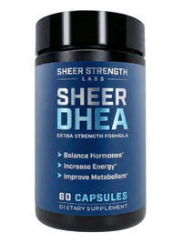 Thumbnail for DHEA Supplement for Men DHEA 100mg - Pure DHEA Supplement for Men for Strength and Hormone Balance - DHEA for Women and Men - High Purity Enhanced Absorption 60 SV USA
