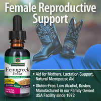 Thumbnail for Nature's Answer Fenugreek Seed with Organic Alcohol, 1-Fluid Ounce
