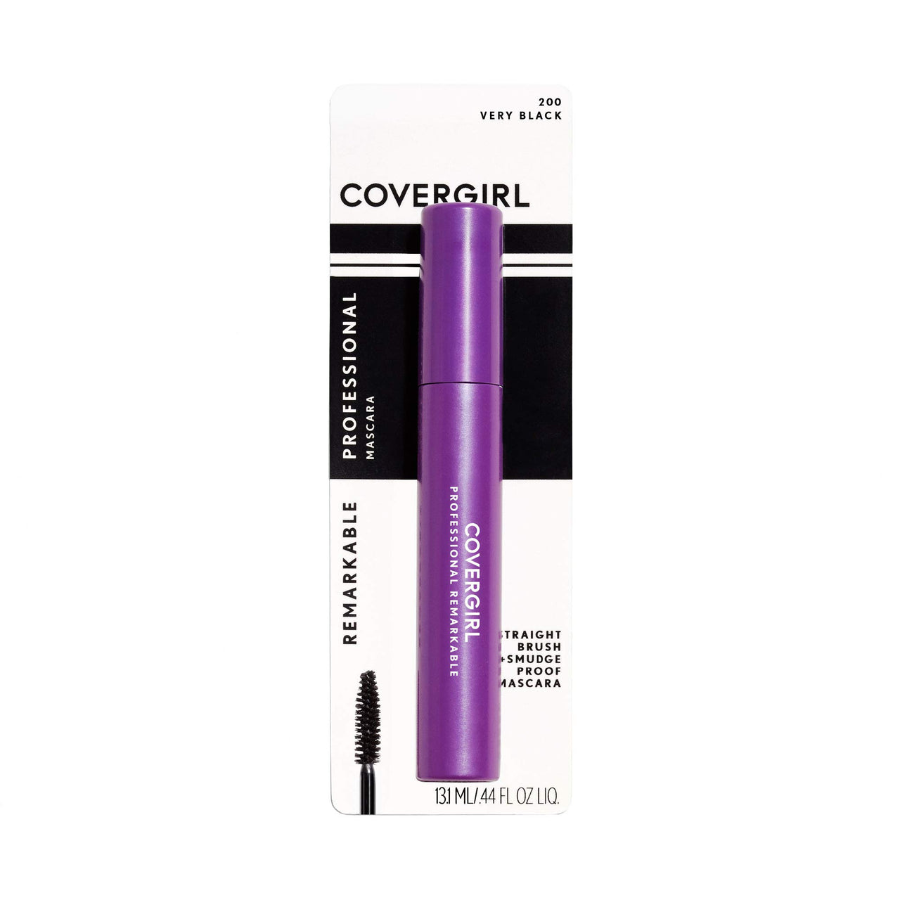 Covergirl Professional Remarkable Mascara, Very Black, 0.3 Fluid Ounce (Pack of 2)