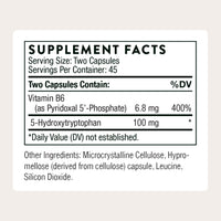 Thumbnail for THORNE - 5-HTP - Contains Vitamin B6 - Serotonin Support for Sleep & Stress Management* - 5-Hydroxytryptophan Supplement - Third-Party Certified - Gluten, Dairy & Soy-Free - 90 Capsules