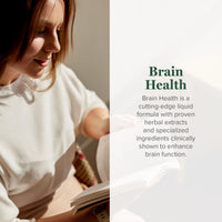 Thumbnail for Global Healing Center Brain Health - USDA Organic Brain Supplements for Memory & Focus - Nootropics Supplement to Combat Mental Fog, Advanced Focus Factor for Adults Extra Strength - 2 Fl Oz
