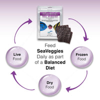 Thumbnail for Two Little Fishies ATLSVPS4 Sea Veg-Purple Seaweed, 1-Ounce Pouch