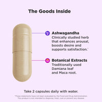 Thumbnail for OLLY Lovin Libido Capsules, Boost Desire With Ashwagandha, Maca & Damiana, Vegetarian, Supplement for Women, 20 Day Supply - 40 Count
