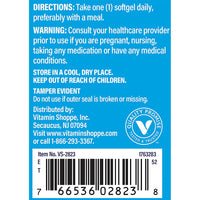 Thumbnail for The Vitamin Shoppe Vitamin D3 5000IU - Bone Immune & Cellular Health | Cholecalciferol Softgels | 100 Softgels | Gluten-Free