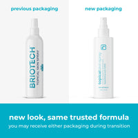 Thumbnail for BRIOTECH Topical Skin Spray, Hypochlorous Acid Spray for Body & Face, HOCl Facial Mist, Support Against Irritation, Redness, Packaging May Vary, 4oz (2 Pack)