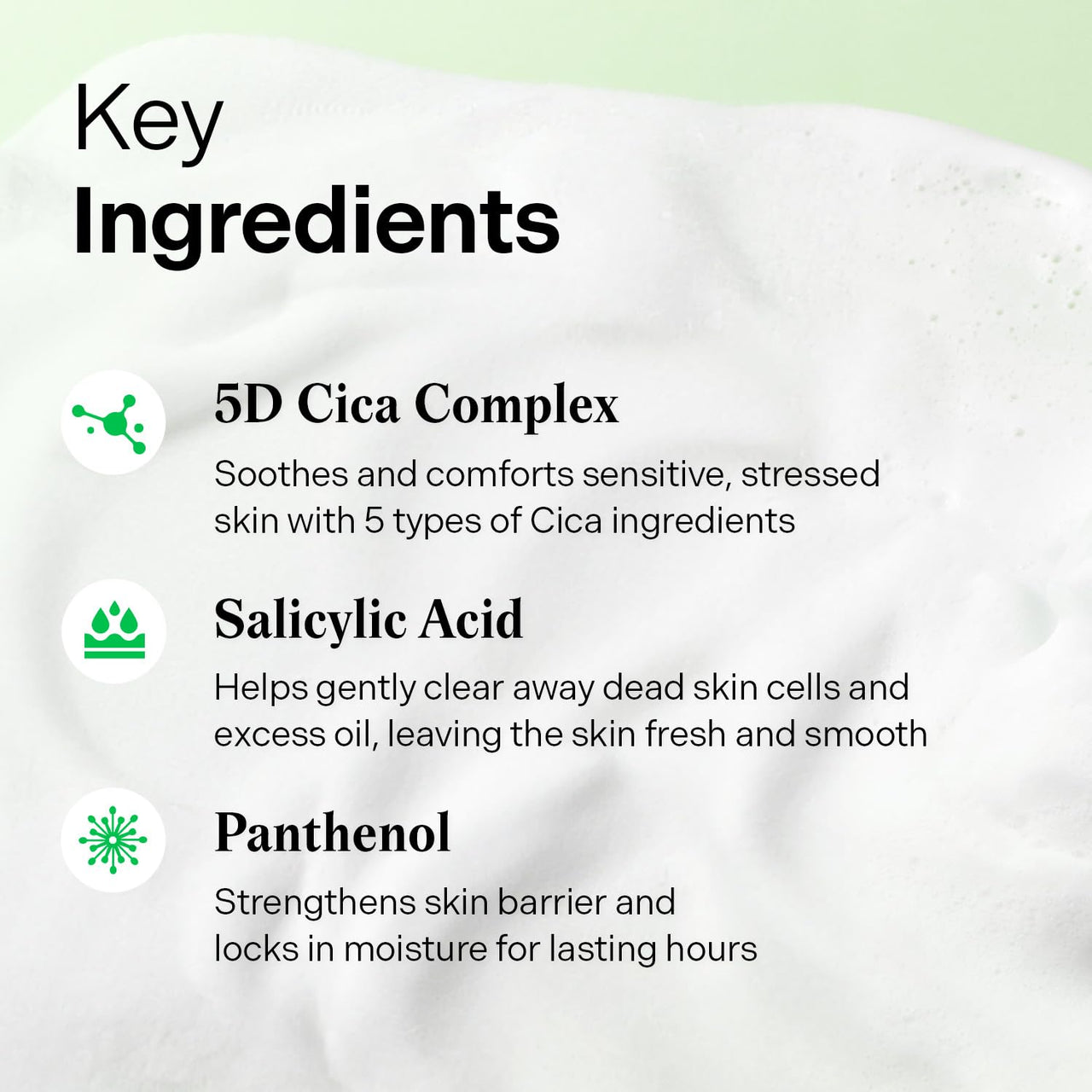Torriden BALANCEFUL Pore Cleansing Foam 150ml (5.07 fl.oz.) | Mildly Exdfoliates and Refines Pores | Salicylic Acid, BHA, PHA, 5D CICA