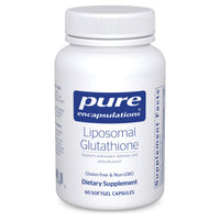 Thumbnail for Pure Encapsulations Liposomal Glutathione - Immune Support & Liver Detox* - Antioxidant Protection - with Setria Glutathione - Non-GMO - 60 Softgel Capsules