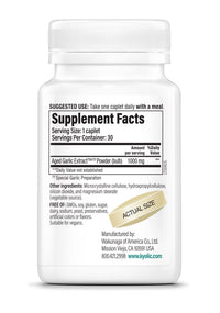 Thumbnail for Kyolic Aged Garlic Extract Formula 250, Cardiovascular Health*, One Per Day 30 Caplets