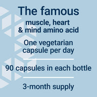 Thumbnail for Life Extension Taurine, Pure Taurine Amino Acid Supplement, Heart, Liver and Brain Health, Longevity, Muscle and Exercise, 1000 mg dose, Non-GMO, Gluten-Free - Two Pack - 90 Vegetarian Capsules x 2