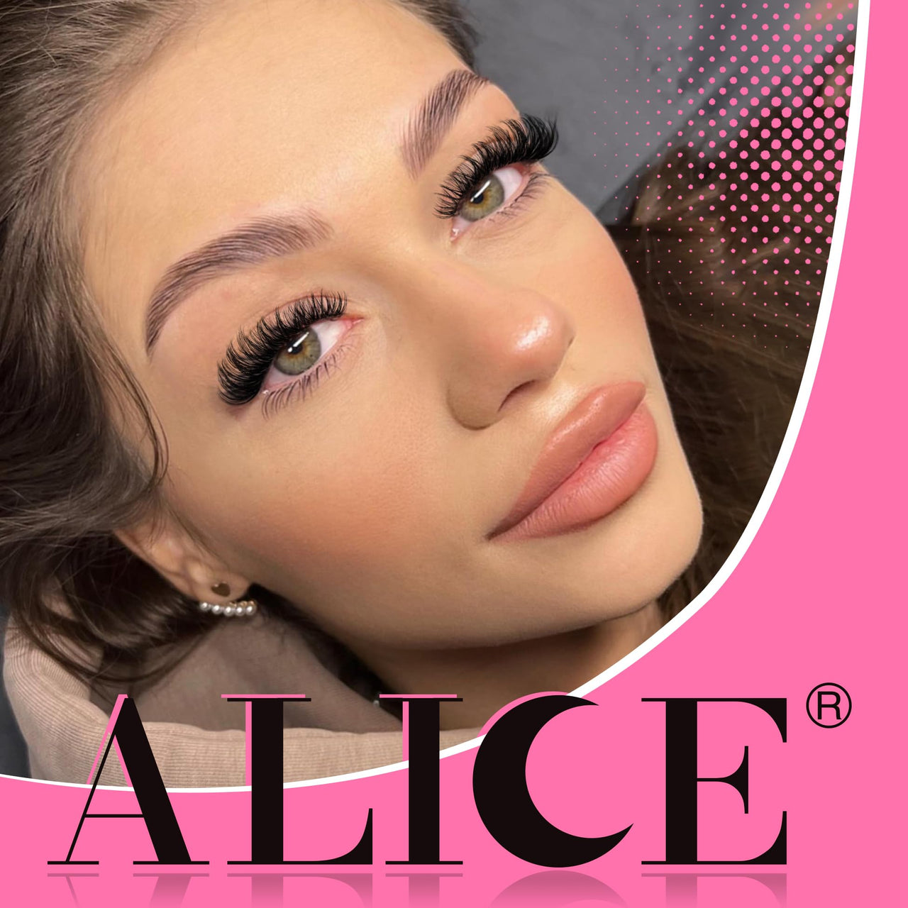280Pcs Wispy Individual Lashes DIY Eyelash Extensions 8-16MM D-Curly Lash Extensions Lash Clusters 80D Cluster Eyelashes DIY at Home by ALICE