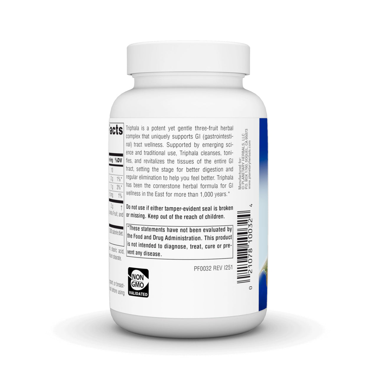 Planetary Herbals Triphala 1000mg - 90 Tablets