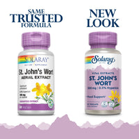 Thumbnail for SOLARAY St Johns Wort Aerial Extract 300 mg, Once Daily | Mood & Brain Health Support | 0.3% Hypericin | 60ct