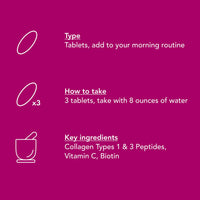 Thumbnail for NeoCell Super Collagen With Vitamin C and Biotin, Skin, Hair and Nails Supplement, Includes Antioxidants, Tablet, 270 Count, 1 Bottle