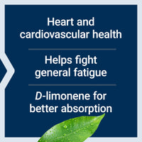 Thumbnail for Life Extension CoQ10 (Ubiquinone) with d-Limonene – Heart Health, Fight General Fatigue, Better Absorption – Gluten-Free, Non-GMO – 60 Softgels
