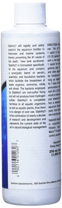 Thumbnail for Seachem Stability - For Freshwater and Marine Aquariums 250ml
