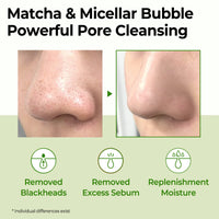 Thumbnail for SOME BY MI Super Matcha Pore Clean Cleansing Gel - 3.38Oz, 100ml - Made from Matcha Extracts for Sensitive Skin - Mild Daily Face Wash for Pore Tightening, Sebum and Blackheads Care - Korean Skin Care