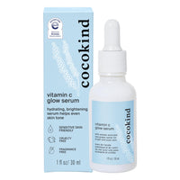 Thumbnail for Cocokind Vitamin C Glow Serum with Azelaic Acid and Sea Grape Caviar for Bright and Even Skin, 1 Fl Oz