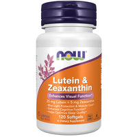 Thumbnail for Now Supplements, Lutein & Zeaxanthin with 25 mg Lutein and 5 mg Zeaxanthin, 120 Softgels