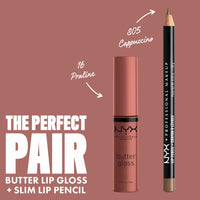 Thumbnail for NYX PROFESSIONAL MAKEUP Butter Gloss, Non-Sticky Lip Gloss - Praline (Deep Nude)