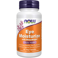 Thumbnail for Now Supplements, Eye Moisturize with MaquiBright®, Ocular Health*, Promotes Healthy Tear Production*, Defense Against Normal Eyestrain*, 60 Veg Capsules