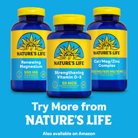Thumbnail for Nature's Life Strengthening Vitamin D3 2000 IU (50 mcg) - Vitamin D - Bone Health and Immune Support Supplement - Easy-to-Swallow Softgels - 60-Day Guarantee, Lab Verified - 240 Servings, 240ct