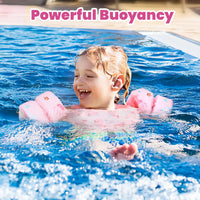 Thumbnail for HeySplash Toddler Swim Vest, Toddler Floaties Fit 13-30 Lbs, Puddle Kids Jumper with Adjustable Strap, Pool Float Jacket Arm Floaties Baby Floatie Water Wing, Pool Sea Swimming Aid