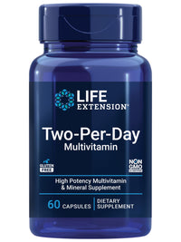 Thumbnail for Life Extension Two-Per-Day Multivitamin - for Heart, Brain, Blood Vessel & Cellular Health – Essential Vitamins & Minerals for Well-Being - Two Per Day - Gluten-Free – Non-GMO – 60 Capsules