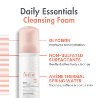 Thumbnail for Avène Cleansing Foam - Soap-Free Foaming Face Wash - Normal, Combination, Oily Skin- Sensitive Skin - 5.07 Fl Oz