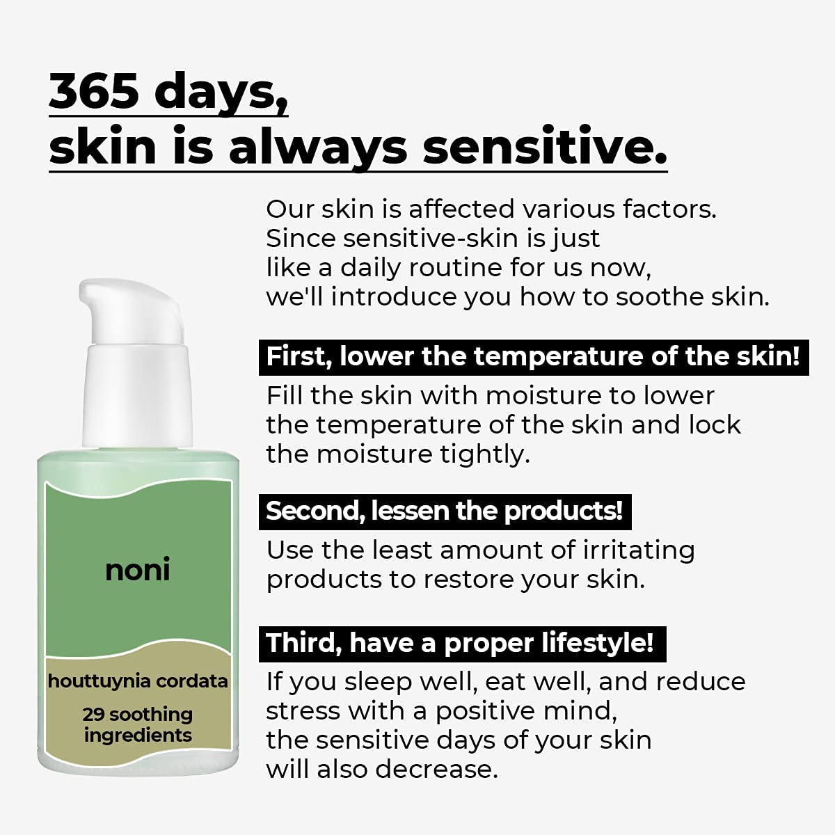 numbuzin No.7 Serum | Mild Green Soothing Serum | Soothing Green Gel for Acne-Prone Skin, Sensitive Redness | Centella Asiatica, Green Tea, Noni | Korean Skincare for Soothing | 1.69 fl. oz.